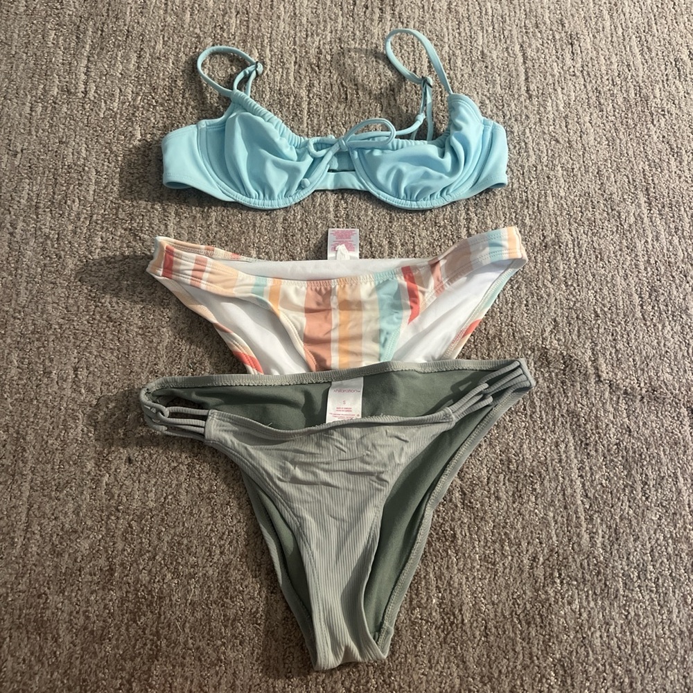 Stylish Multicolor Bikini Set